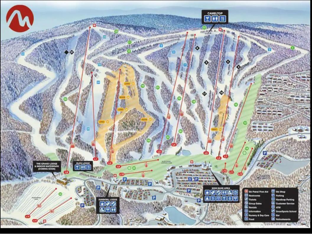 Aquatopia Waterpark-Pool-Tennis-Paintball- Zipline 127 Tannersville Esterno foto