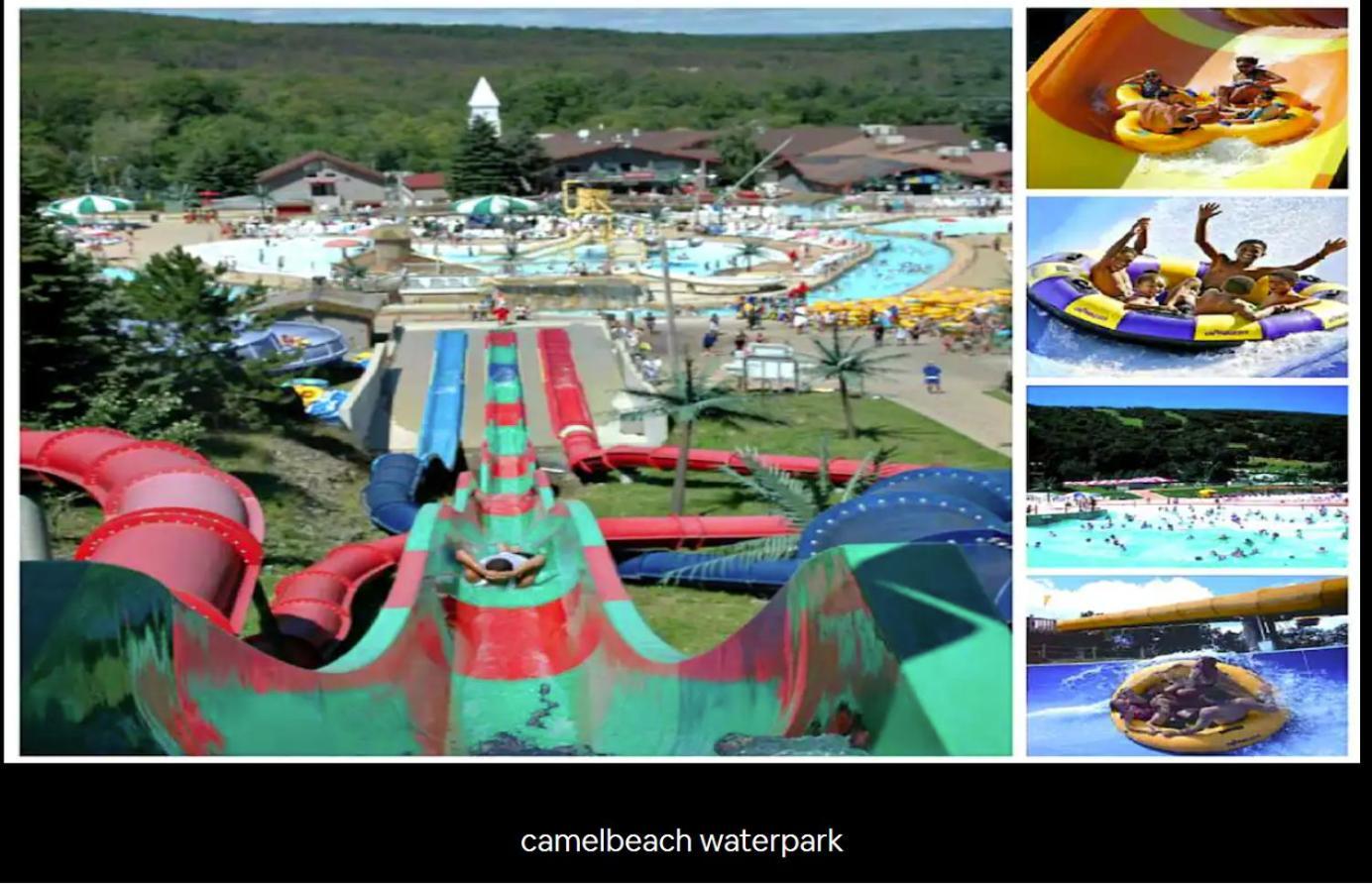 Aquatopia Waterpark-Pool-Tennis-Paintball- Zipline 127 Tannersville Esterno foto